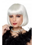 Short White Bob Wig