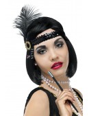 1920s Feather Headband XT4221 (504221) - foto