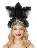 Gatsby Girl Feather Headband (5042512) - foto