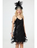 Gatsby Girl Feather Headband (5042512) - оригинальная одежда, 2