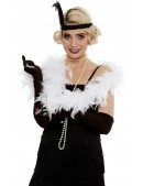 UF-Vintage White Feather Boa (714214) - оригинальная одежда, 2