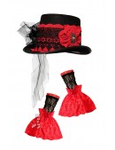 Carnival Women's Hat and Gloves Set (713025) - foto