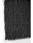 Long Black Scarf "Wanderer" (714213) - цена, 4