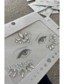 Self-Adhesive Crystal White Makeup Rhinestones (120016) - цена, 4