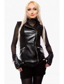 Xstyle Women's Biker Moto Vest With Zippers (112027) - foto