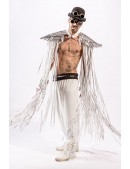 Men's Tassel Cape with Wings (205003) - 5, 12