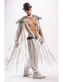 Men's Tassel Cape with Wings (205003) - 3, 8