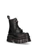 URBAN TOWER Leather High Platform Boots (310065) - 5, 12