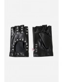 Women's Leather Gloves with Studs X1190 (601190) - foto