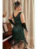 UF5580 Gatsby Flapper Fringe Dress (2XL-3XL) (105580) - 3, 8