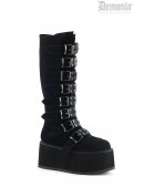 Demonia High Platform Velvet Boots (310039) - foto