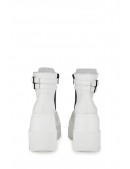 SHAKER White High Platform Boots (310041) - материал, 6