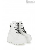 SHAKER White High Platform Boots (310041) - foto