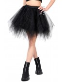 X-Style Black Multi-Layered Tutu Skirt (107221) - foto