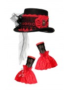 Carnival Women's Hat and Gloves Set