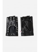 Women's Leather Gloves with Studs X1190