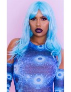 Cosplay Couture Light Blue Long Wig