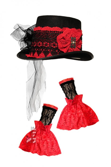 Carnival Women's Hat and Gloves Set (713025)