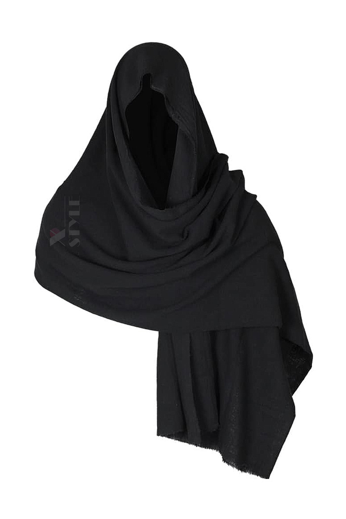 Long Black Scarf "Wanderer", 3