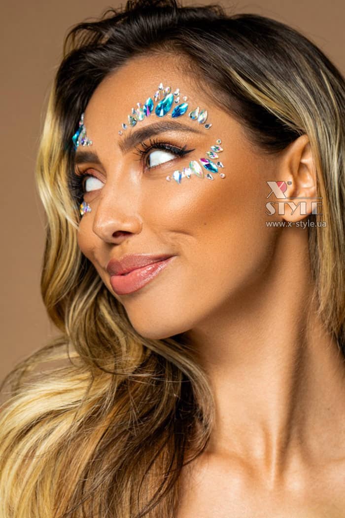 Self-Adhesive Hologram Makeup Rhinestones X20015, 13