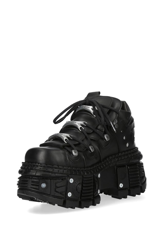 TANK Y2K New Rock Leather Boots with Screws, 3