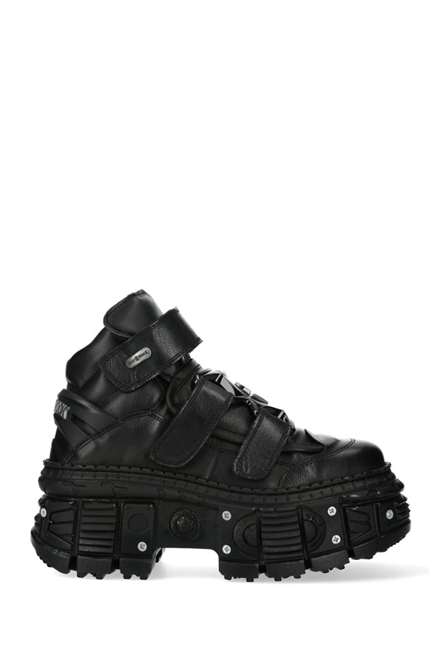 New Rock Y2K OVERTANK Chunky High Platform Sneakers, 11