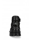 Черные кожаные кроссовки на платформе CASCO LATERAL (314047) - оригинальная одежда, 2