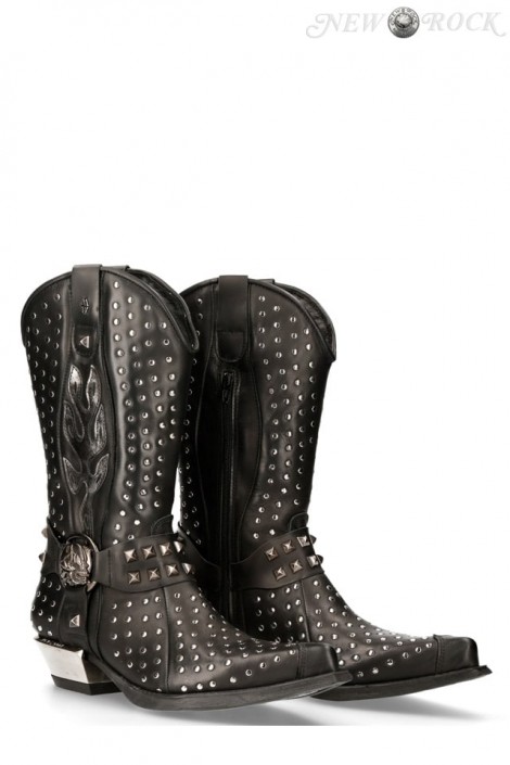 Leather Men's Cossack Boots buy online store Xstyle - 7928-S1